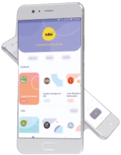 Tulba app on Android